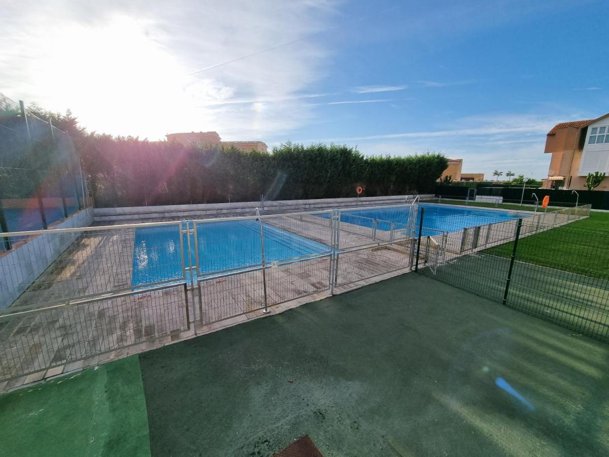 158A Triplex Rinconin con piscina Villa Gijón Exterior foto