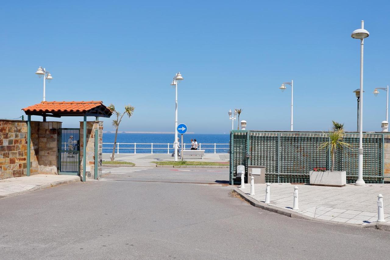 158A Triplex Rinconin con piscina Villa Gijón Exterior foto